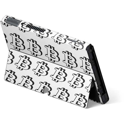 Bitcoin Pattern Nintendo Switch OLED (2021) Skin